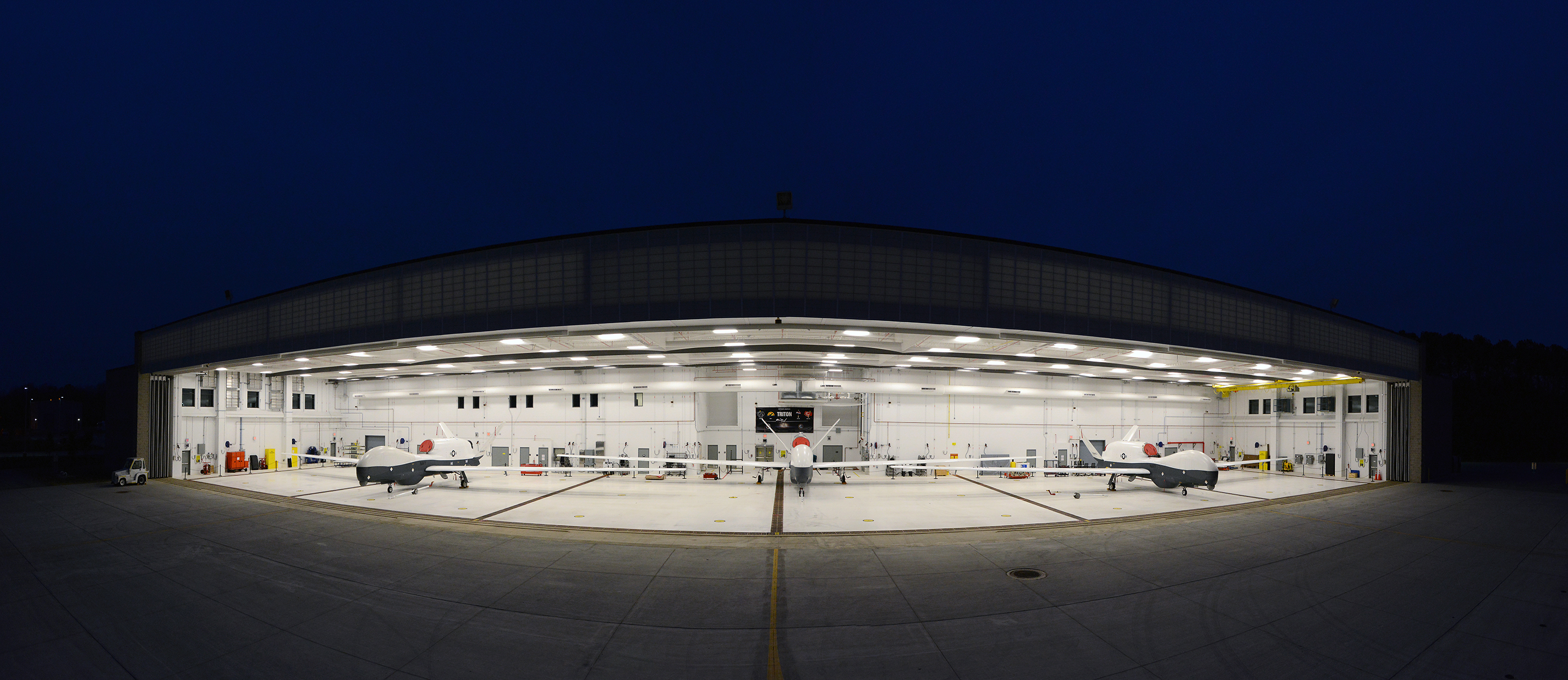 Photo of a Pax River Drone Hanger